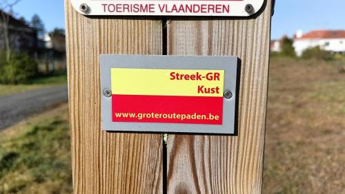 Teken streekpad GR Kust