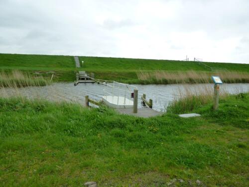 Trekpontje over het Eijerlands Kanaal